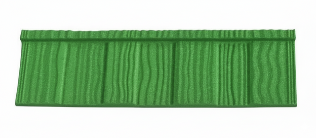 stone coated wood tile （ Green）