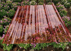 PC Corrugated Sheet （Red）