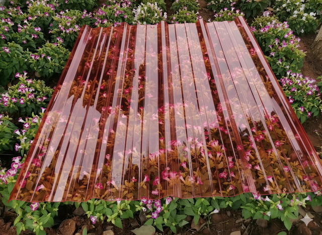 PC Corrugated Sheet （Red）