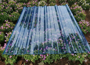 PC Corrugated Sheet （Blue）