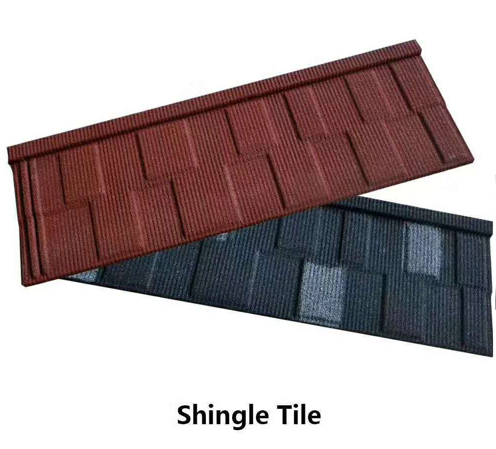 stone coated flat tile