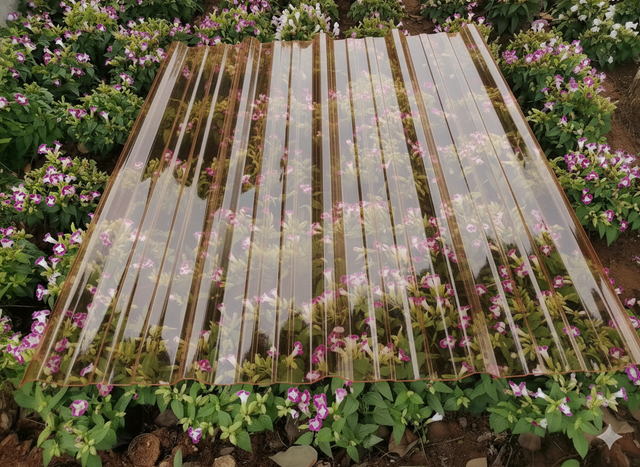PC Corrugated Sheet （Brown）
