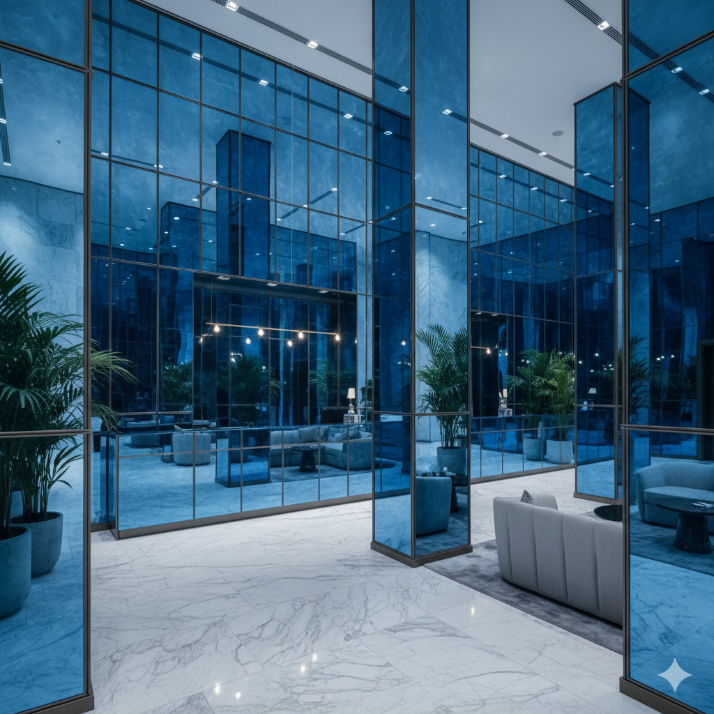 Mirror Panel （blue）