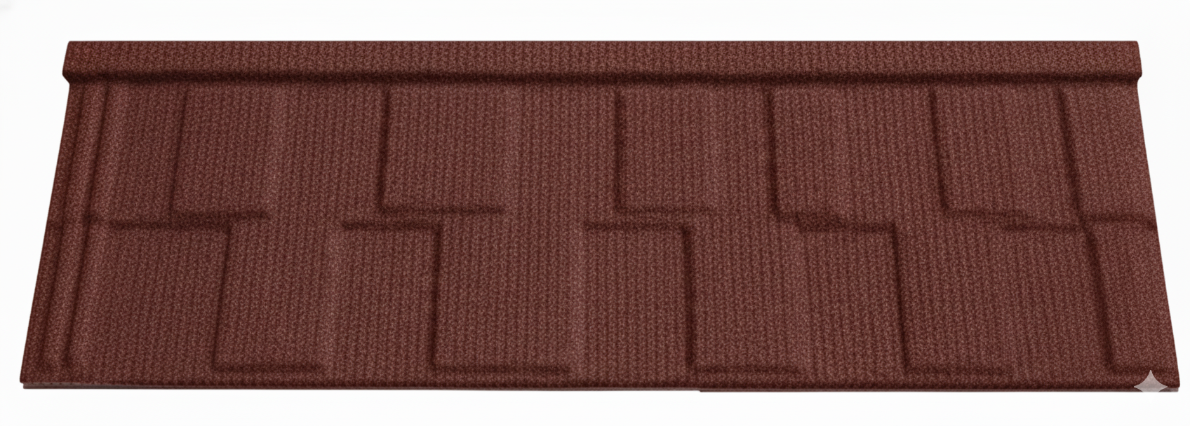 stone coated flat tile （Green）