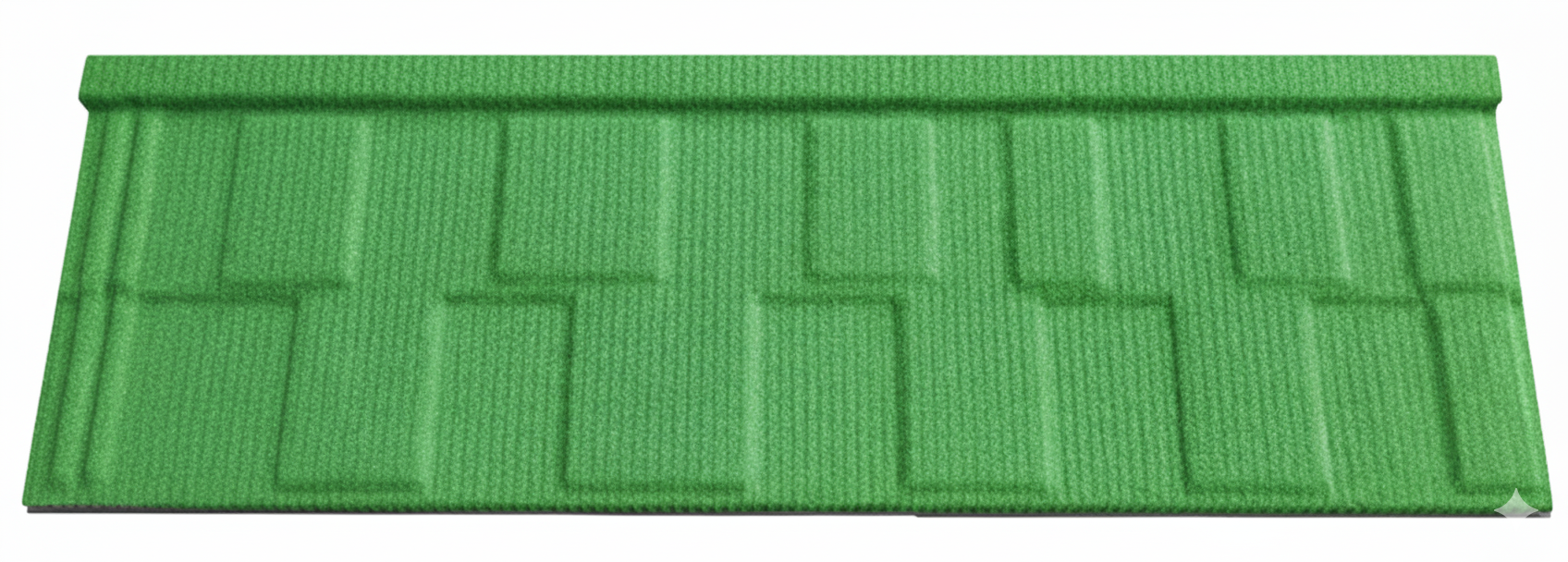 stone coated flat tile （Green）